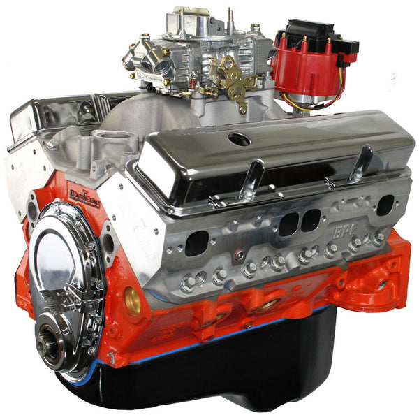 SBC Crate Engine - 400 CID Dressed Version 508 HP w/Carburetor