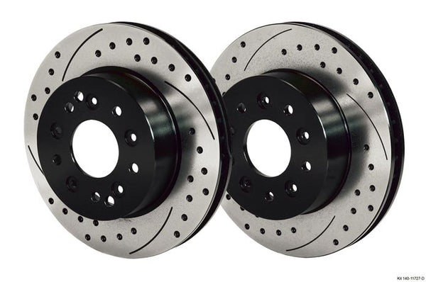Wilwood - Promatrix Front and Rear Slotted & Drilled Replacement Rotor Kit
