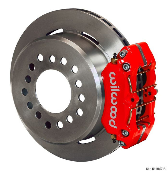 Wilwood - Dynapro Low-Profile Rear Parking Disc Brake Kit (Red Calipers)
