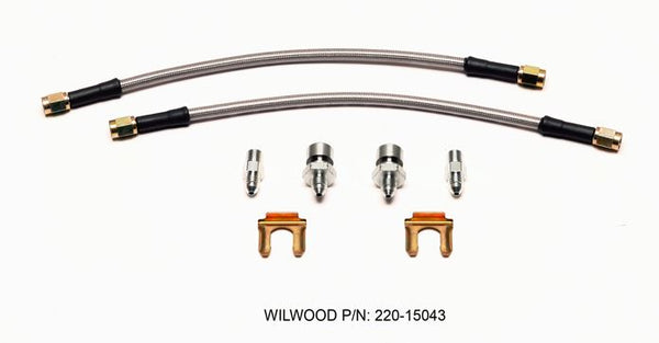 Wilwood - Flexline Rear 12in Kit:,Mazda Miata NC 2006-2015
