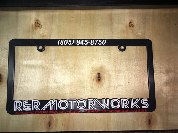 R&R Motorworks - 1st Edition License Plate Frame